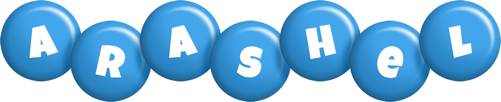 Arashel candy-blue logo