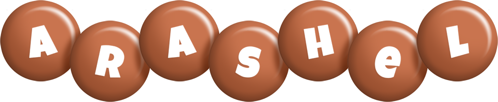 Arashel candy-brown logo