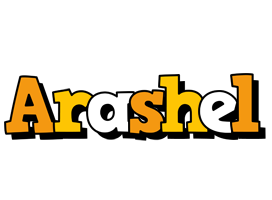 Arashel cartoon logo