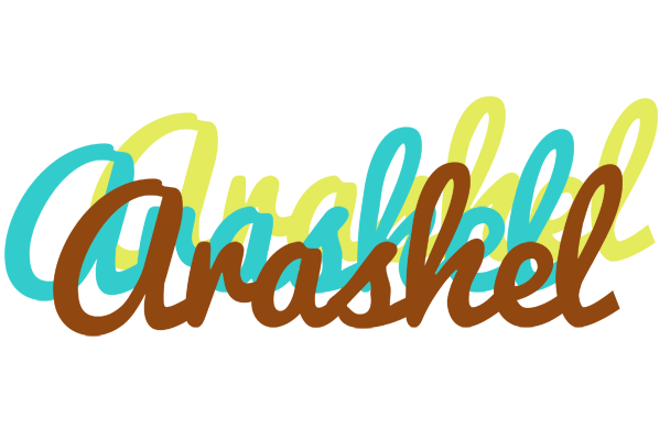 Arashel cupcake logo