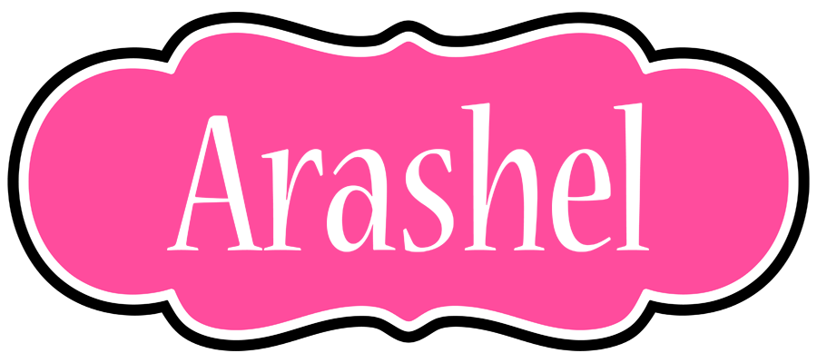 Arashel invitation logo