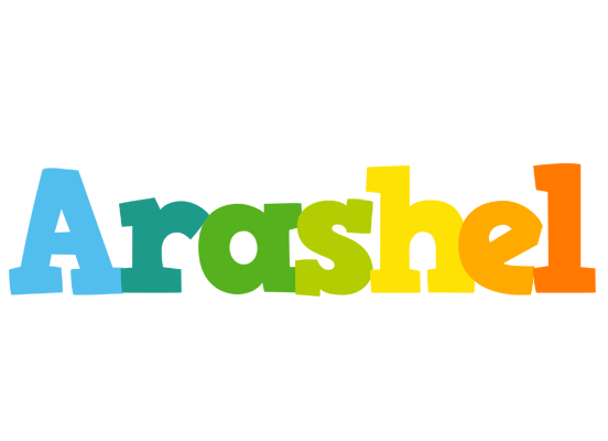 Arashel rainbows logo