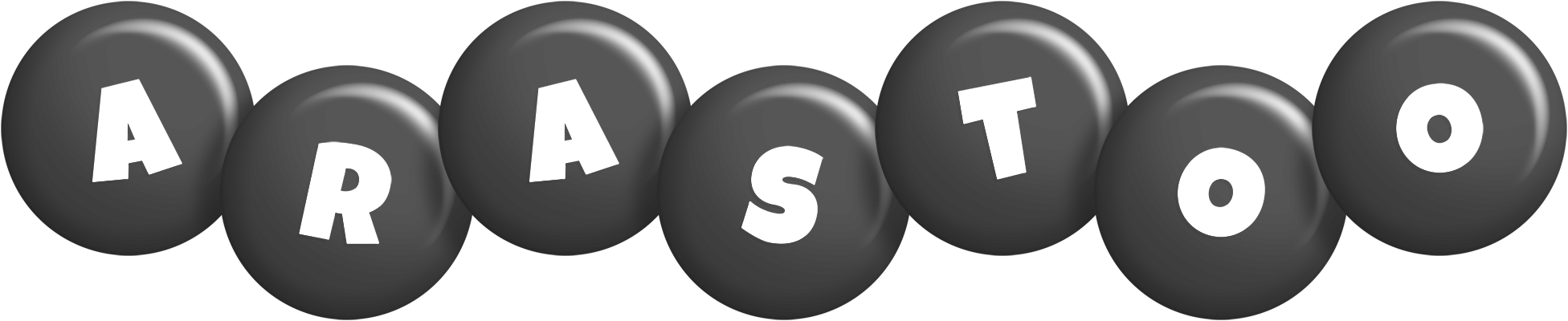 Arastoo candy-black logo
