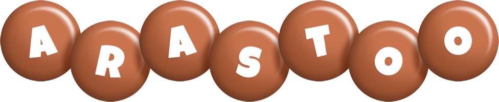 Arastoo candy-brown logo