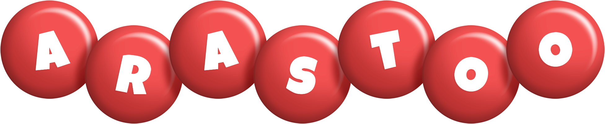 Arastoo candy-red logo
