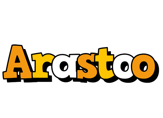 Arastoo cartoon logo