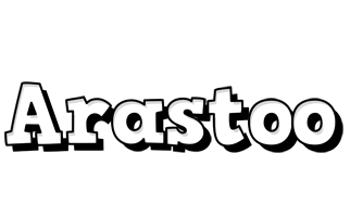 Arastoo snowing logo