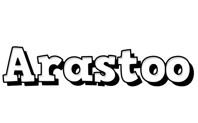 Arastoo snowing logo