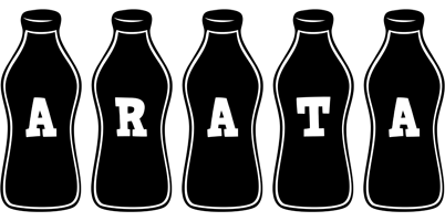 Arata bottle logo