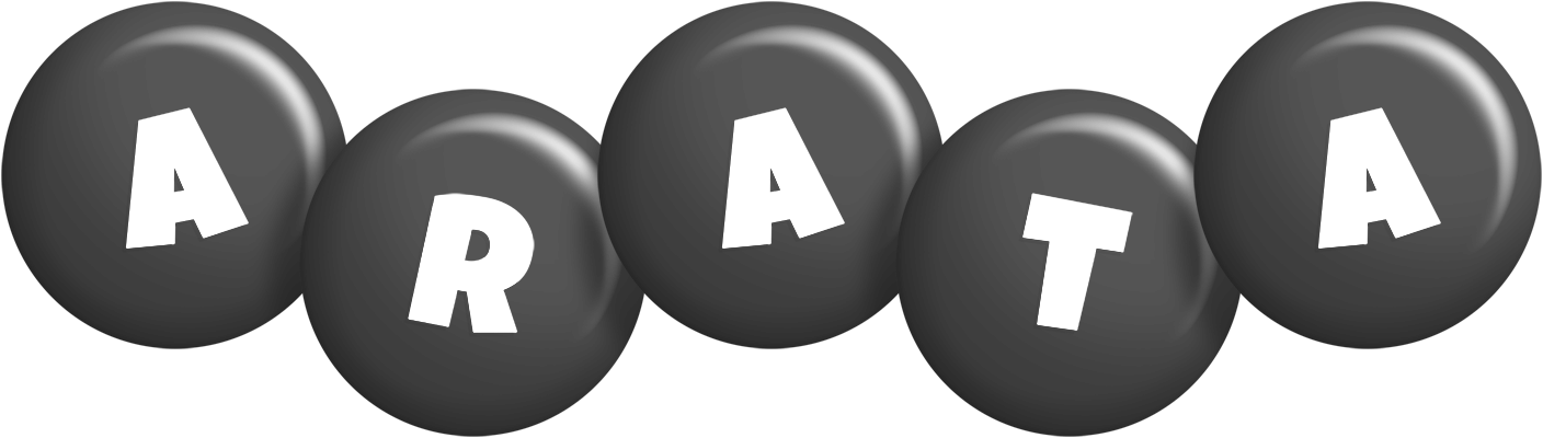 Arata candy-black logo