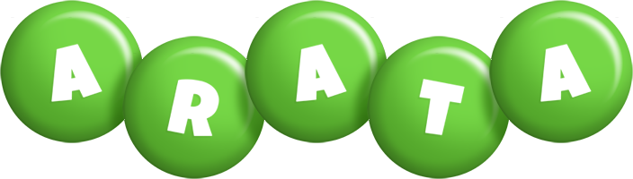 Arata candy-green logo