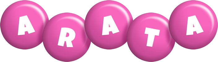 Arata candy-pink logo