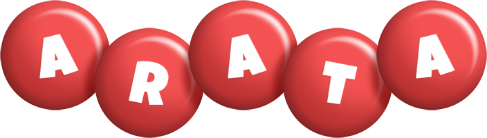 Arata candy-red logo