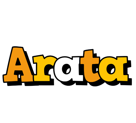 Arata cartoon logo