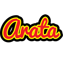 Arata fireman logo