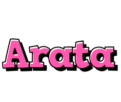 Arata girlish logo