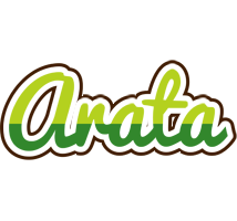 Arata golfing logo