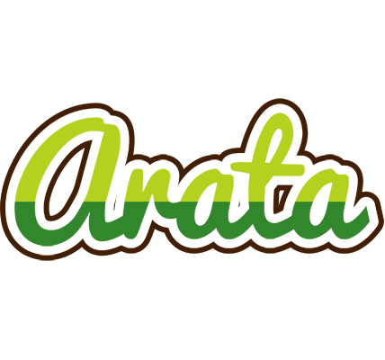 Arata golfing logo