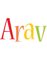 Arav birthday logo