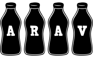 Arav bottle logo