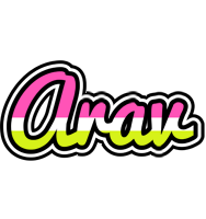 Arav candies logo