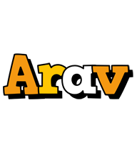 Arav cartoon logo