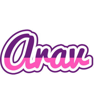 Arav cheerful logo