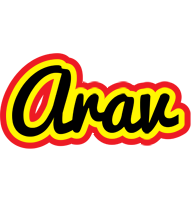 Arav flaming logo