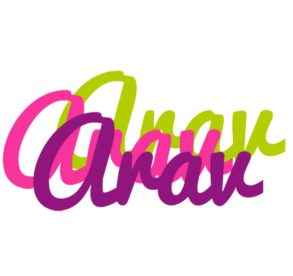 Arav flowers logo