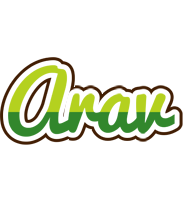 Arav golfing logo