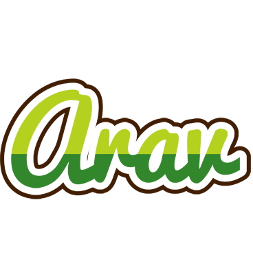 Arav golfing logo