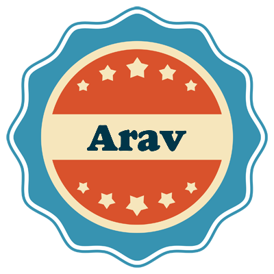 Arav labels logo