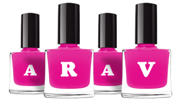 Arav nails logo