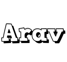 Arav snowing logo