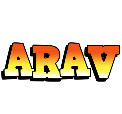 Arav sunset logo