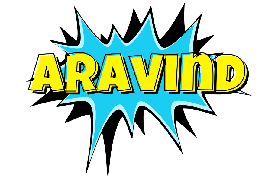 Aravind amazing logo