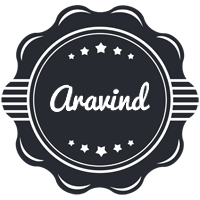 Aravind badge logo
