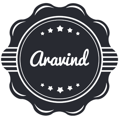 Aravind badge logo