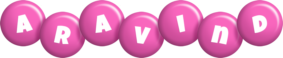 Aravind candy-pink logo