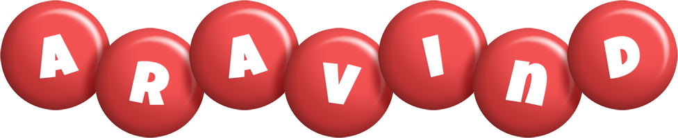 Aravind candy-red logo