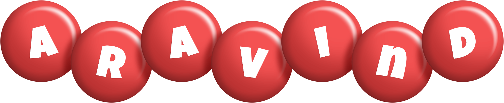 Aravind candy-red logo