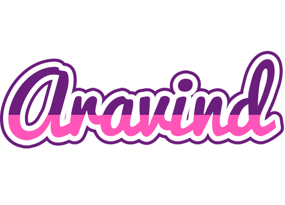 Aravind cheerful logo