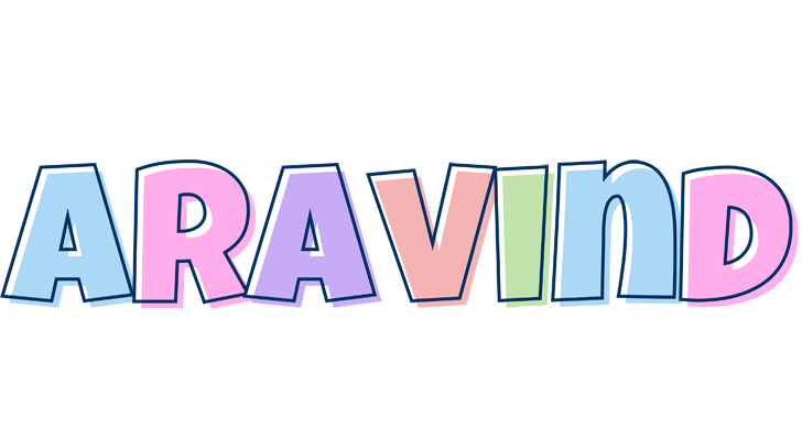 Aravind pastel logo