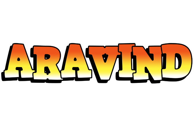 Aravind sunset logo
