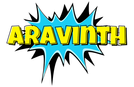 Aravinth amazing logo