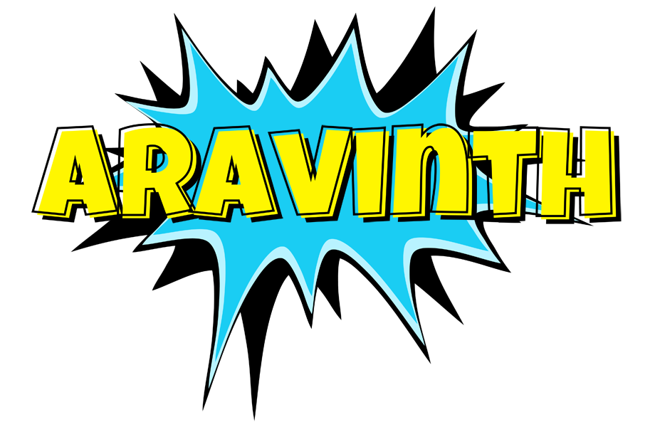 Aravinth amazing logo