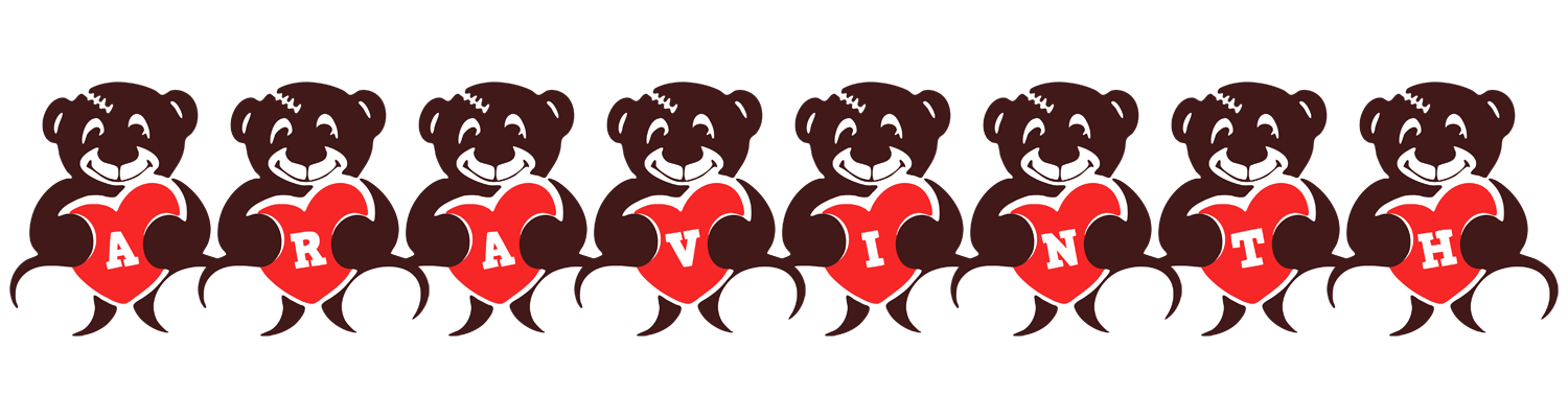 Aravinth bear logo