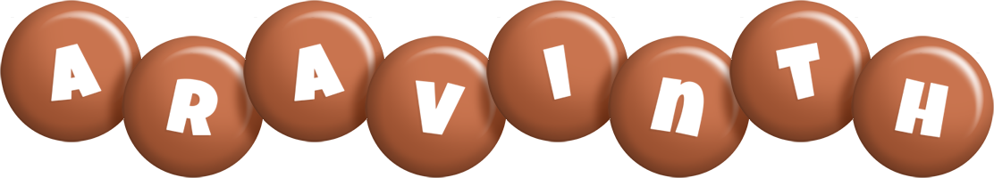Aravinth candy-brown logo