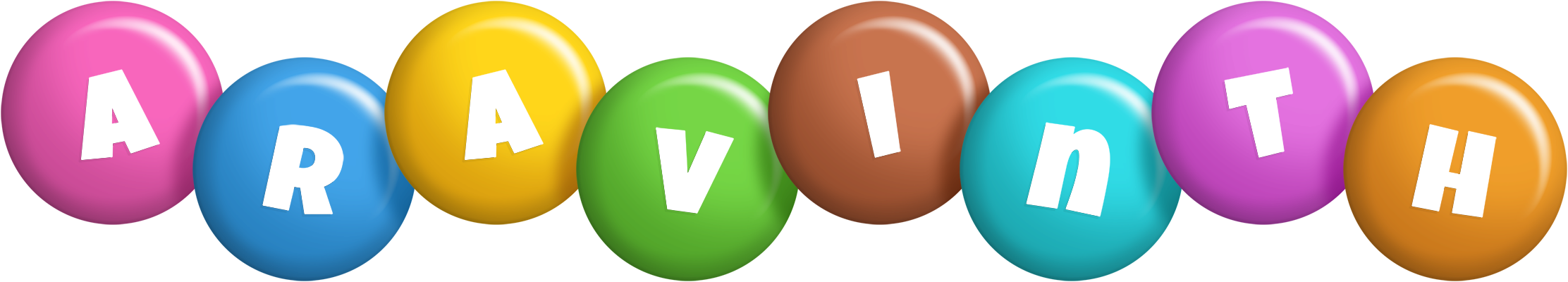 Aravinth candy logo
