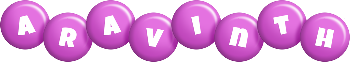 Aravinth candy-purple logo